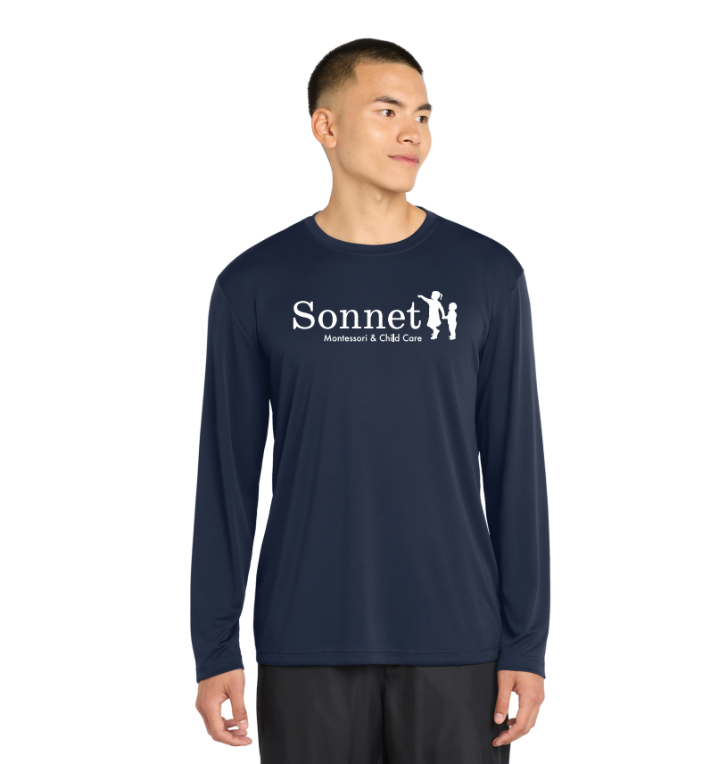 Sonnet Sport-Tek® Long Sleeve PosiCharge® Competitor™ Tee - NAVY