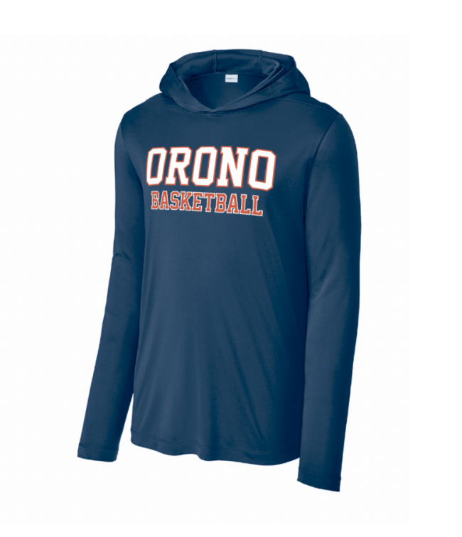 Orono Basketball Sport-Tek® Posi-UV® Pro Long Sleeve Hoodie
