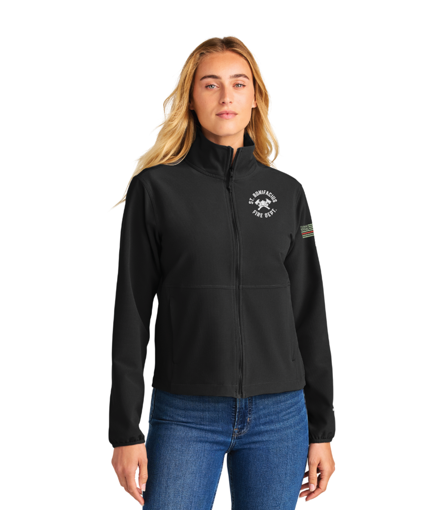 St. Bonifacius Fire The North Face® Women’s Edge Stretch Soft Shell Jacket - BLACK
