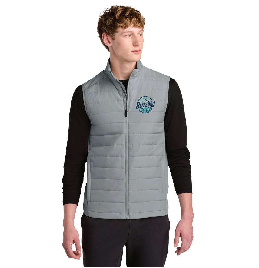 Bloomington Basketball 2026 Sport-Tek® Teknical Hybrid Vest - SILVER