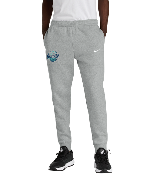 Bloomington Basketball Nike Club Fleece Jogger - HEATHER GREY