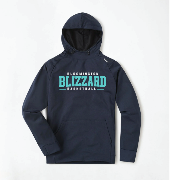 Bloomington Basketball UNRL™ Crossover Hoodie - NAVY