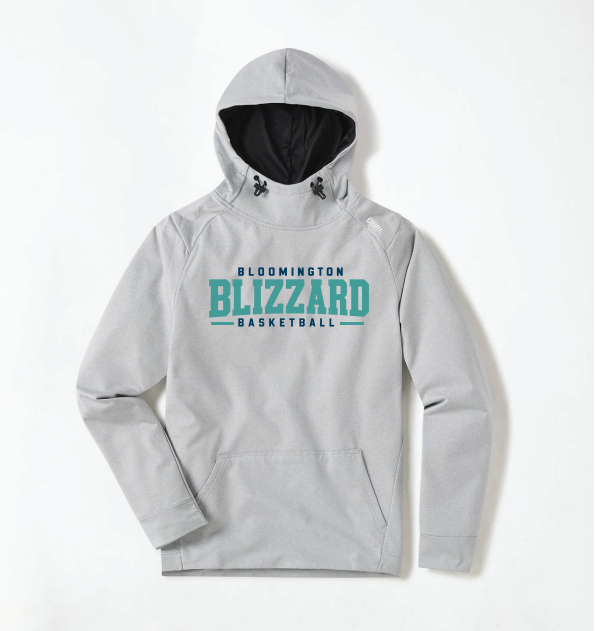 Bloomington Basketball UNRL™ Crossover Hoodie - HEATHER GREY