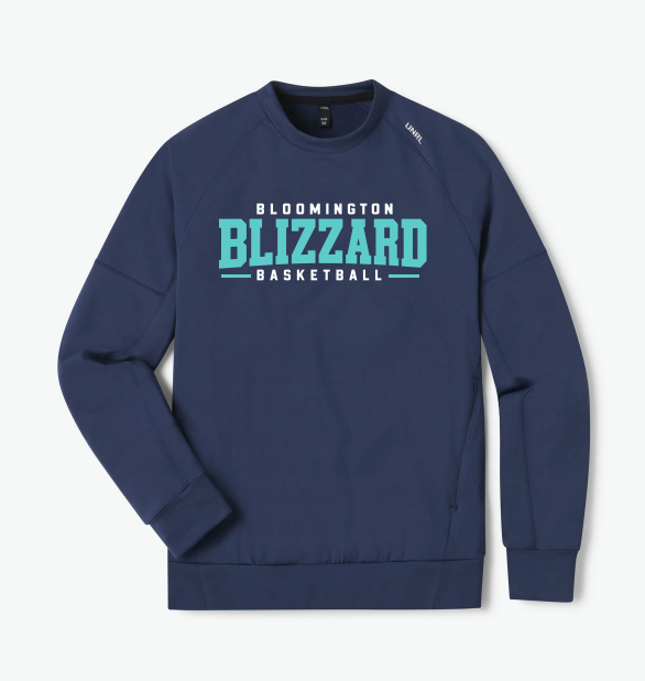 Bloomington Basketball UNRL™ Crossover Crewneck - DARK BLUE
