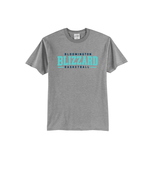 Bloomington Basketball Port & Co® Core Blend Tee - GREY