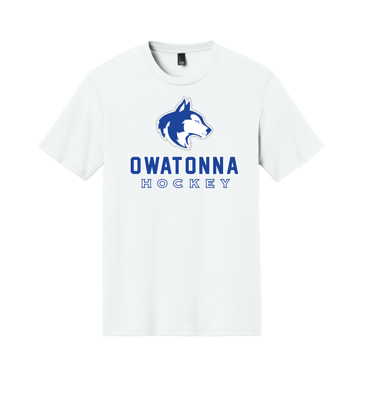 Owatonna Hockey District® Perfect Tri® Tee - WHITE