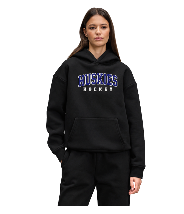 Owatonna Hockey AS Colour® Women's Relax Hood *TACKLE TILL* - BLACK