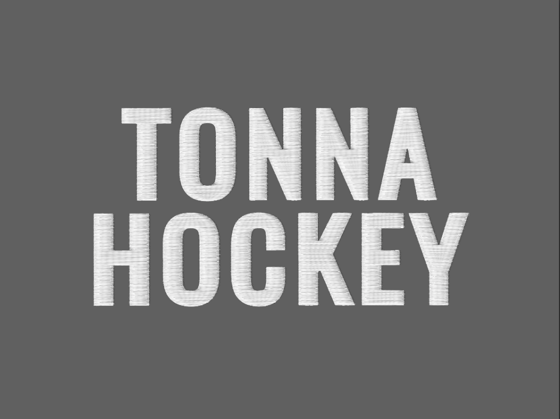 Owatonna Hockey Sport-Tek® Halftime Heather Pom Beanie - BLUE