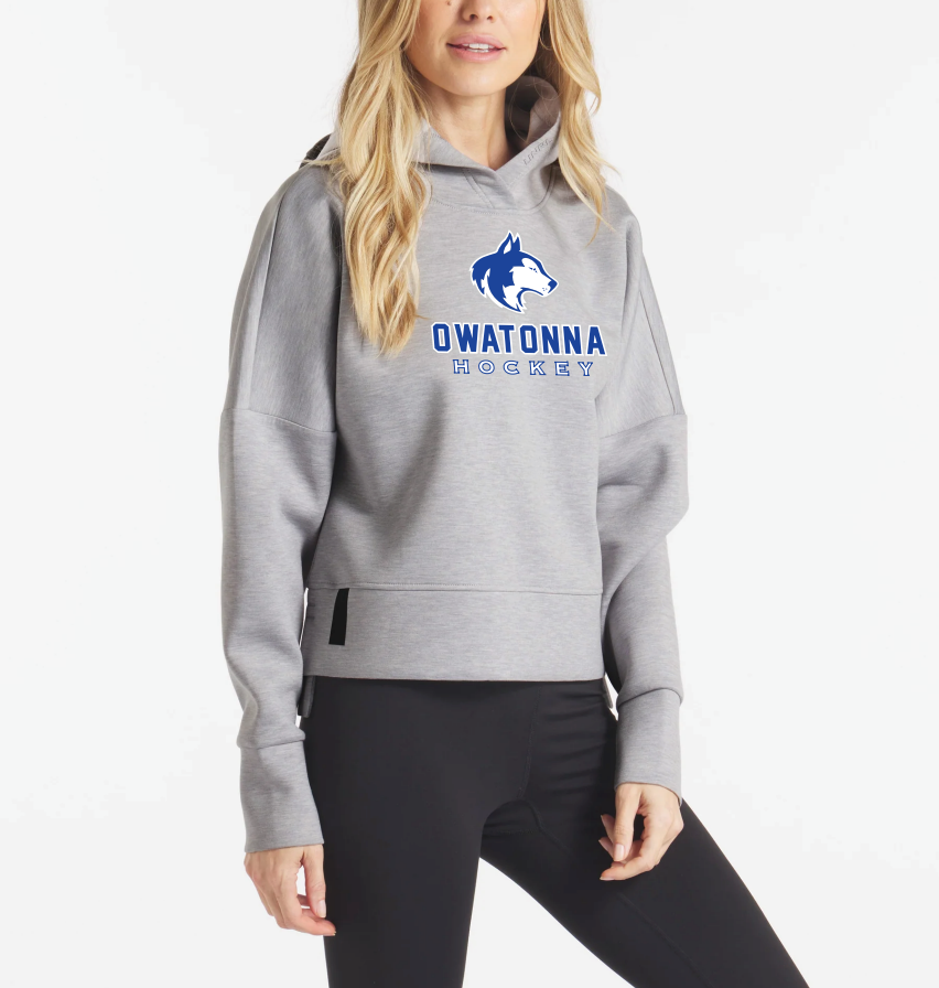 Owatonna Hockey Women's UNRL LuxBreak Oversized Hoodie