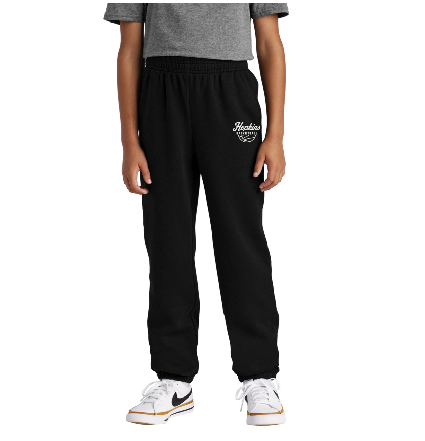 Hopkins Basketball District®  V.I.T.™ Fleece Sweatpant - BLACK