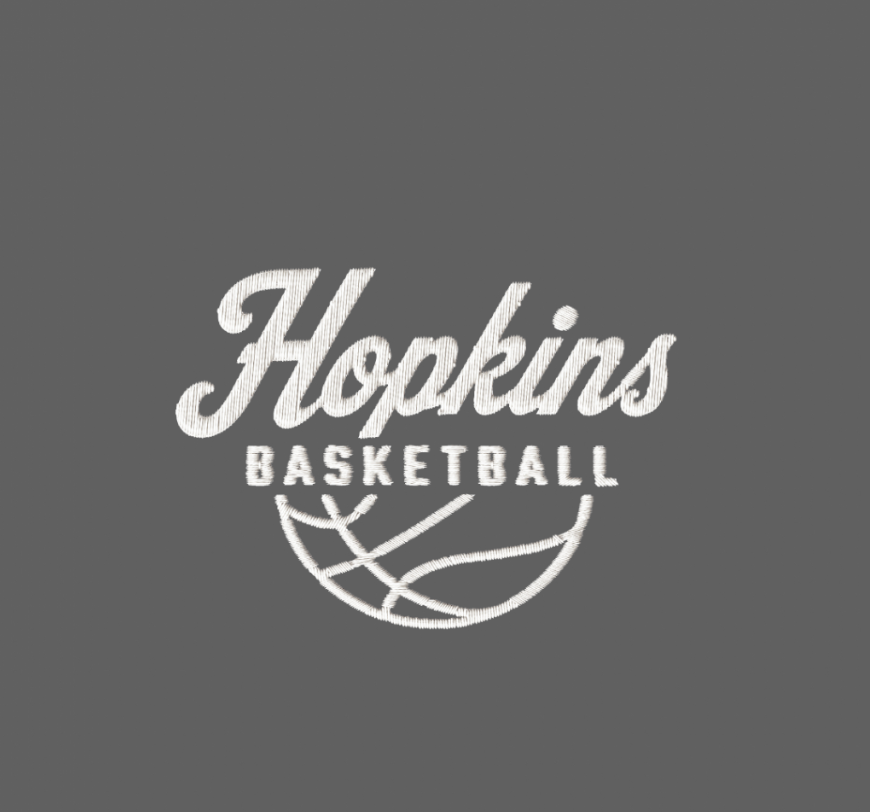 Hopkins Basketball Sport-Tek® Halftime Heather Pom Beanie - BLUE
