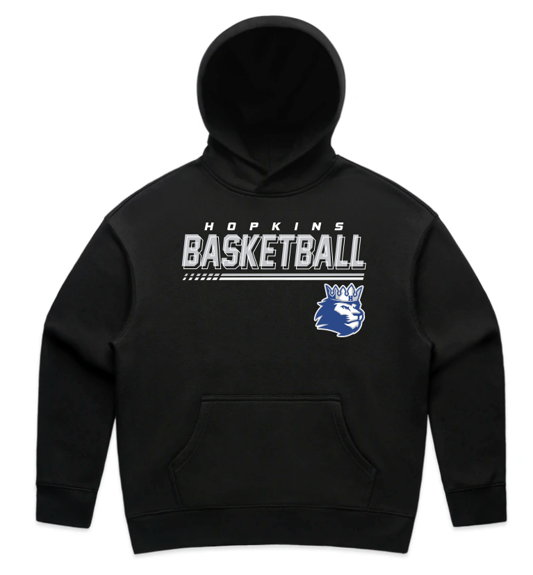 Hopkins Basketball AS Colour® Women's Relax Hood - BLACK