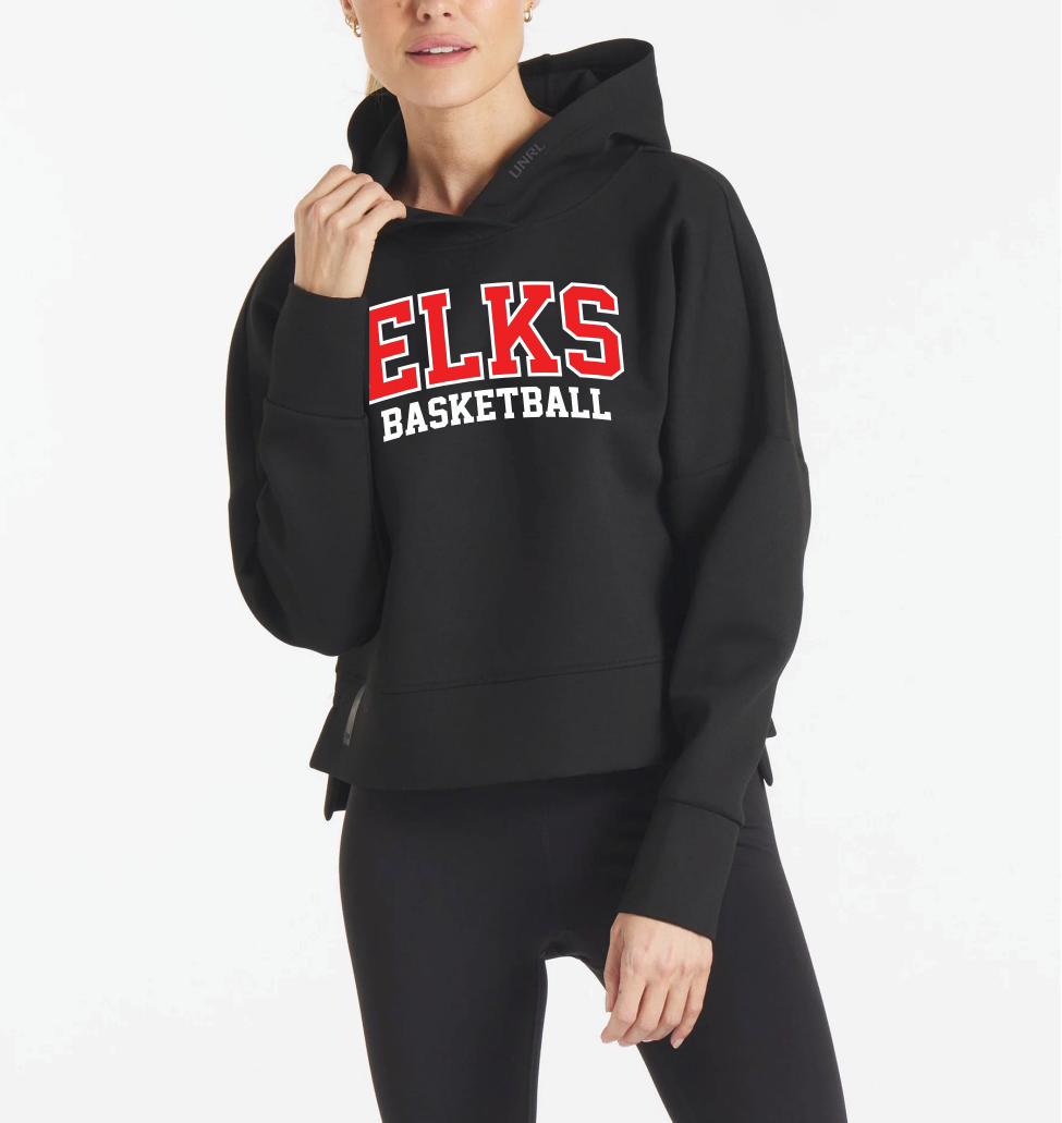 Elk River Basketball Women's UNRL LuxBreak Oversized Hoodie