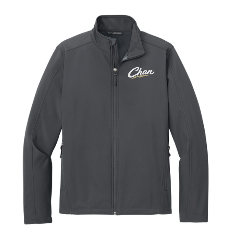 Chanhassen Basketball Men's Port Authority® Core Soft Shell Jacket - GRAY