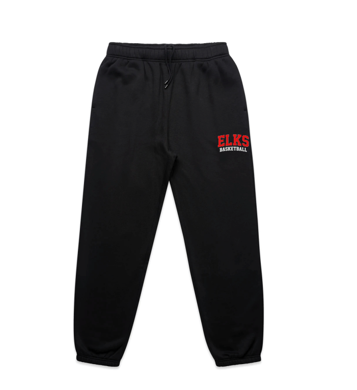 Elk River Basketball Ascolour.™ Relax Track Pants - BLACK