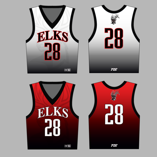 *REQUIRED FOR ALL PLAYERS* Elk River Basketball Reversible Jersey