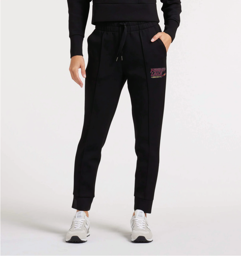 Forest Lake Hockey UNRL™ Women's LuxBreak Sweat Jogger - BLACK
