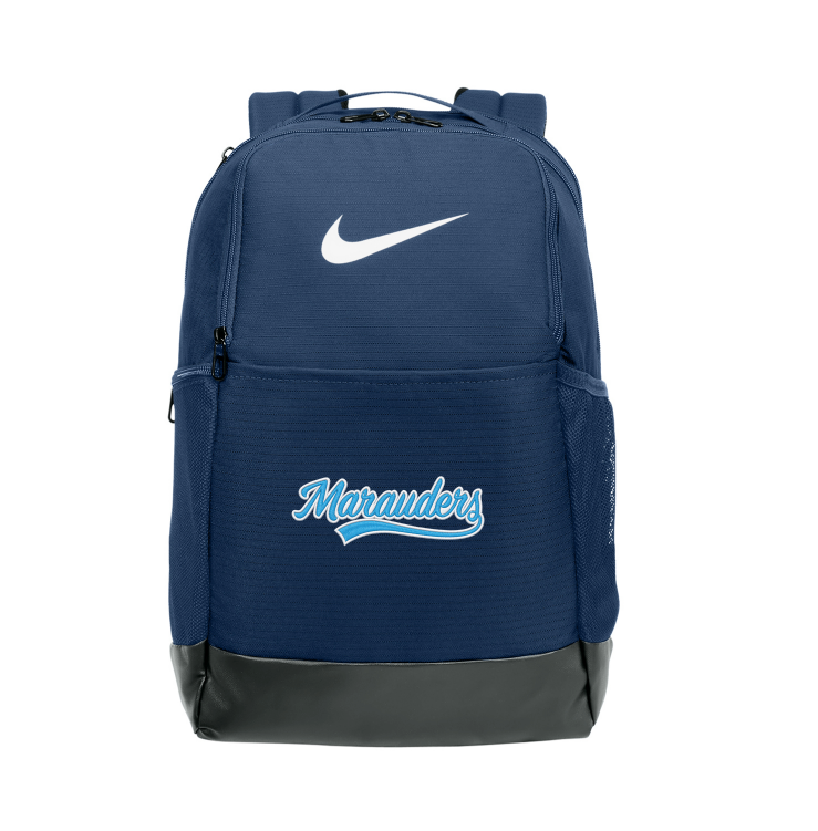 Roseville Mahtomedi Hockey Nike Brasilia Medium Backpack - MIDNIGHT NAVY