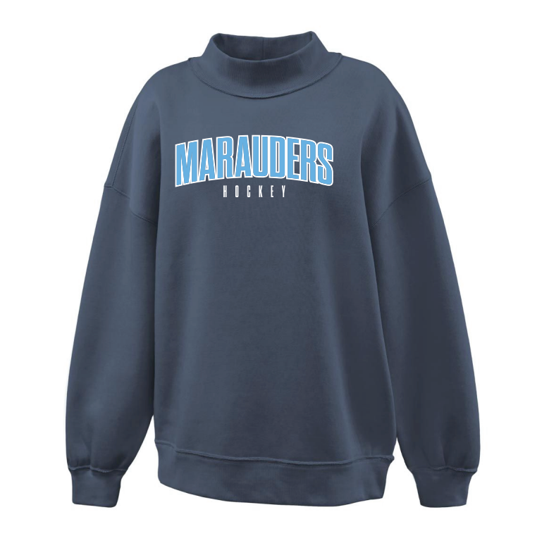 Roseville Mahtomedi Hockey Mockneck Sweatshirt