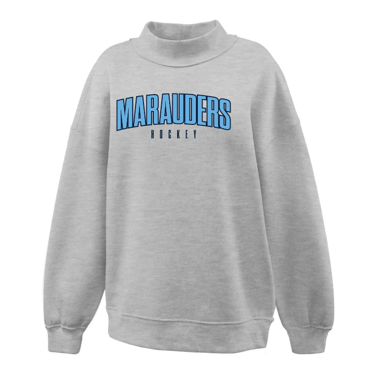 Roseville Mahtomedi Hockey Mockneck Sweatshirt
