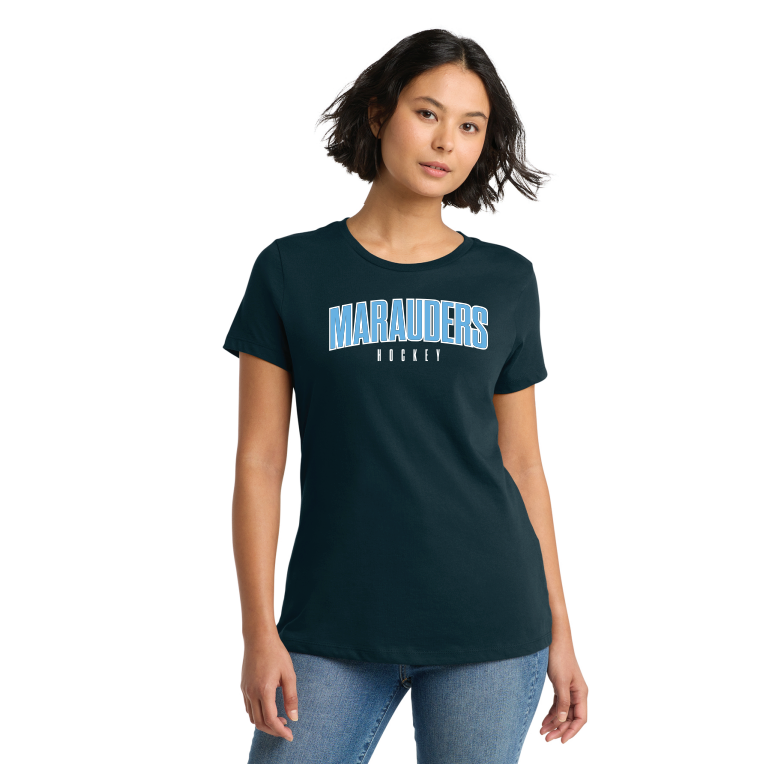 Roseville Mahtomedi Hockey District ® Women’s Perfect Weight ® Tee