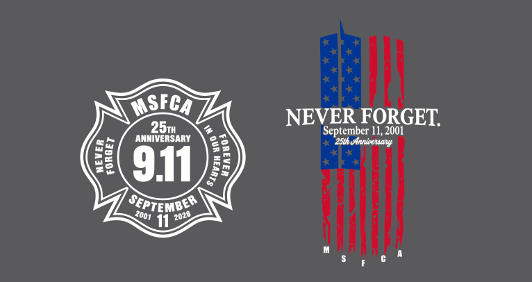 MSFCA NEVER FORGET 911 T-SHIRT