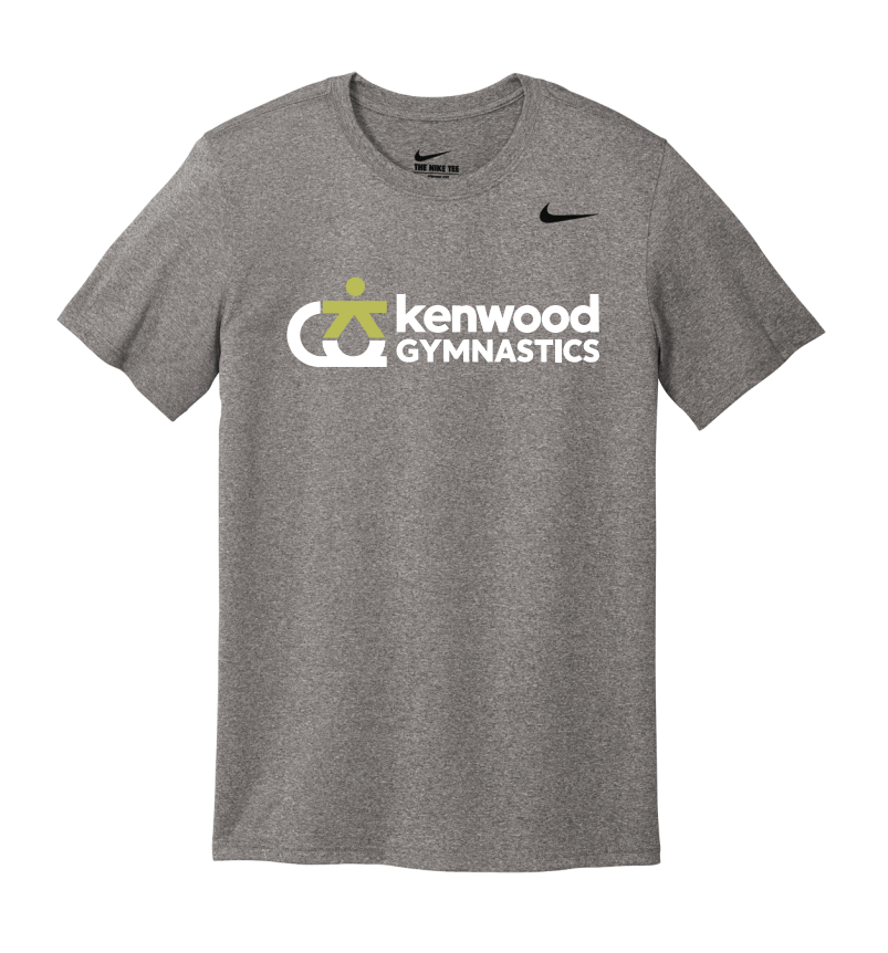 Kenwood Gymnastics Nike Team rLegend Tee - CARBON HEATHER