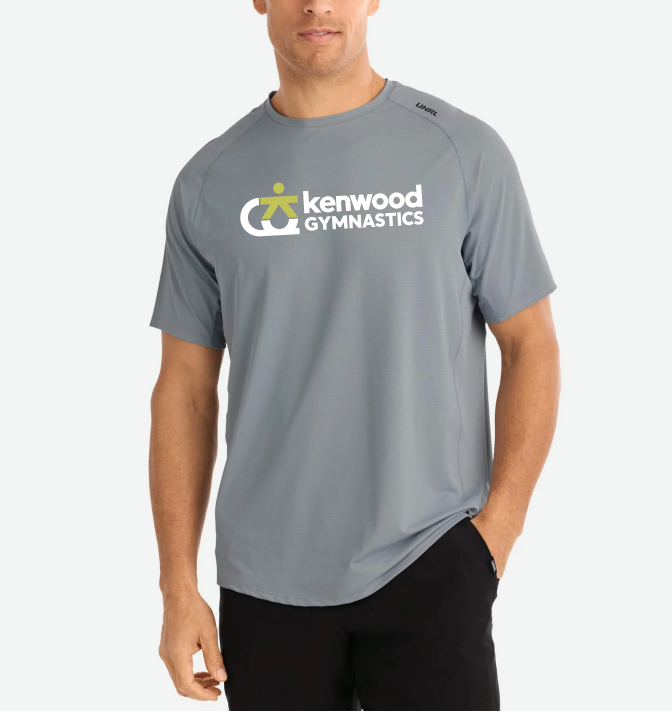 Kenwood Gymnastics UNRL Streamline Performance Tee - CADET GREY