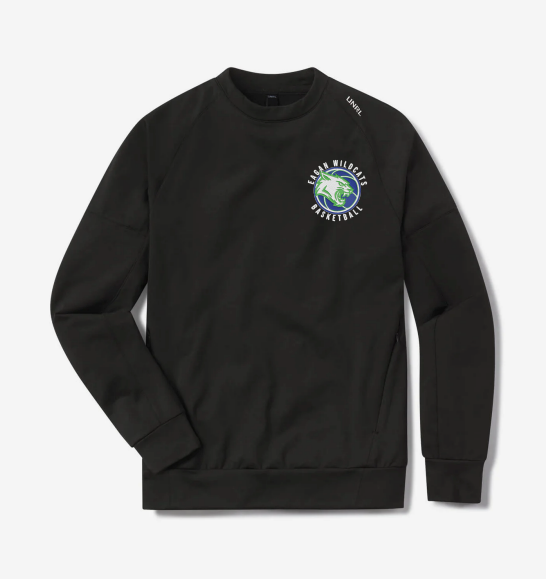 EAGAN COACH UNRL Crossover Crewneck - BLACK