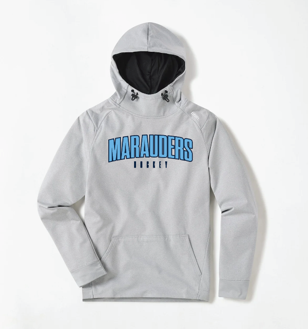 Roseville Mahtomedi Hockey UNRL™ Crossover Hoodie - CORE GREY
