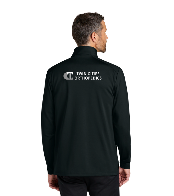 EAGAN COACH Port Authority® C-FREE® Double Knit 1/4-Zip