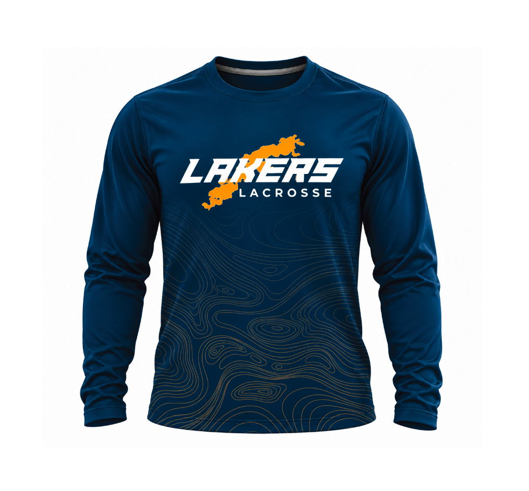 Prior Lake Lacrosse SUBLIMATED LONG-SLEEVE SHOOTER SHIRT (V1)
