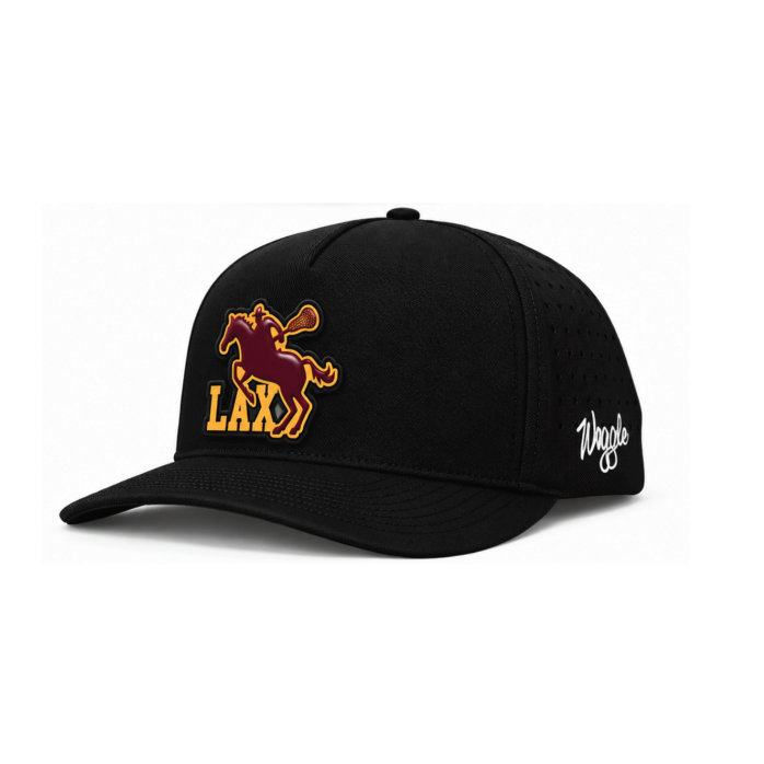 Forest Lake Lacrosse WAGGLE og Snapback (3D RUBBER PATCH)
