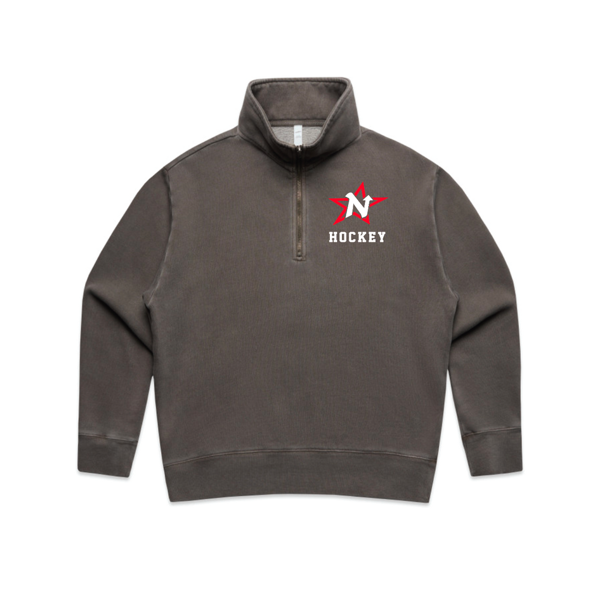 Duluth Northern Stars AS Colour® Women's Relax Faded Half Zip - FADED GREY