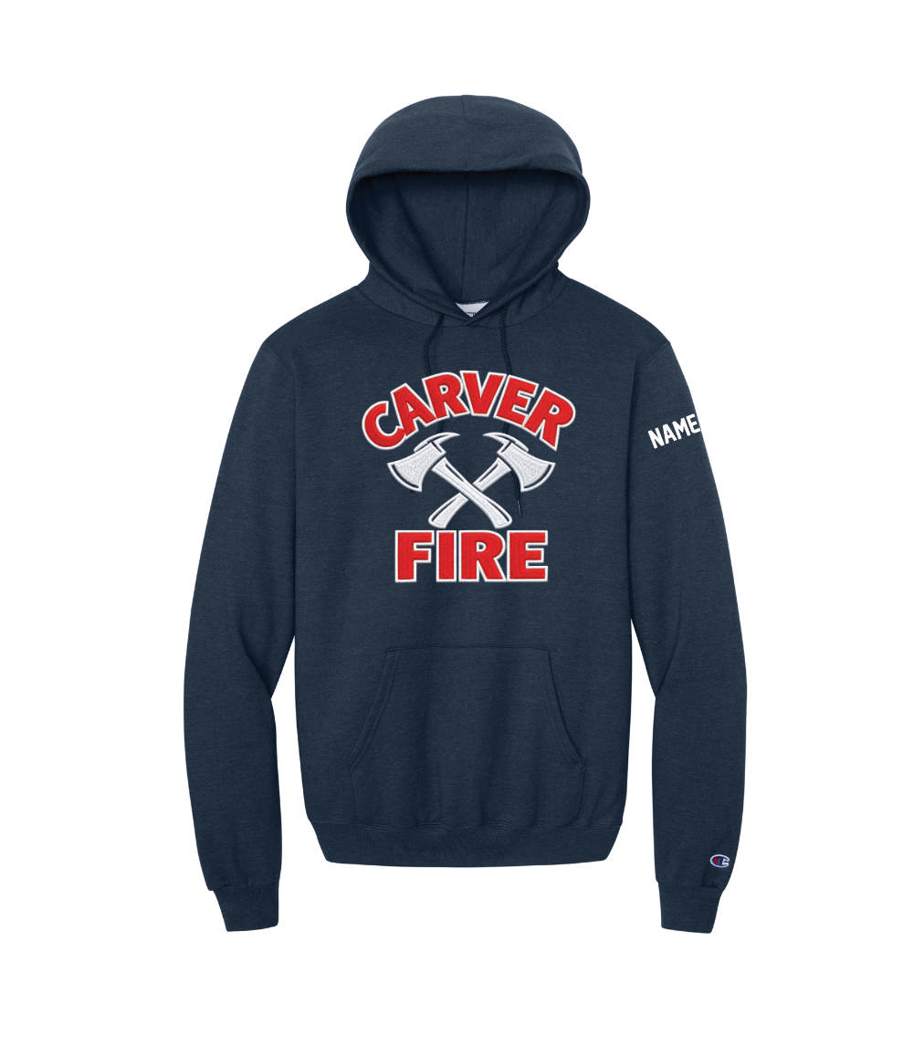 Carver Fire Champion® TACKLE TWILL Powerblend® Pullover Hoodie
