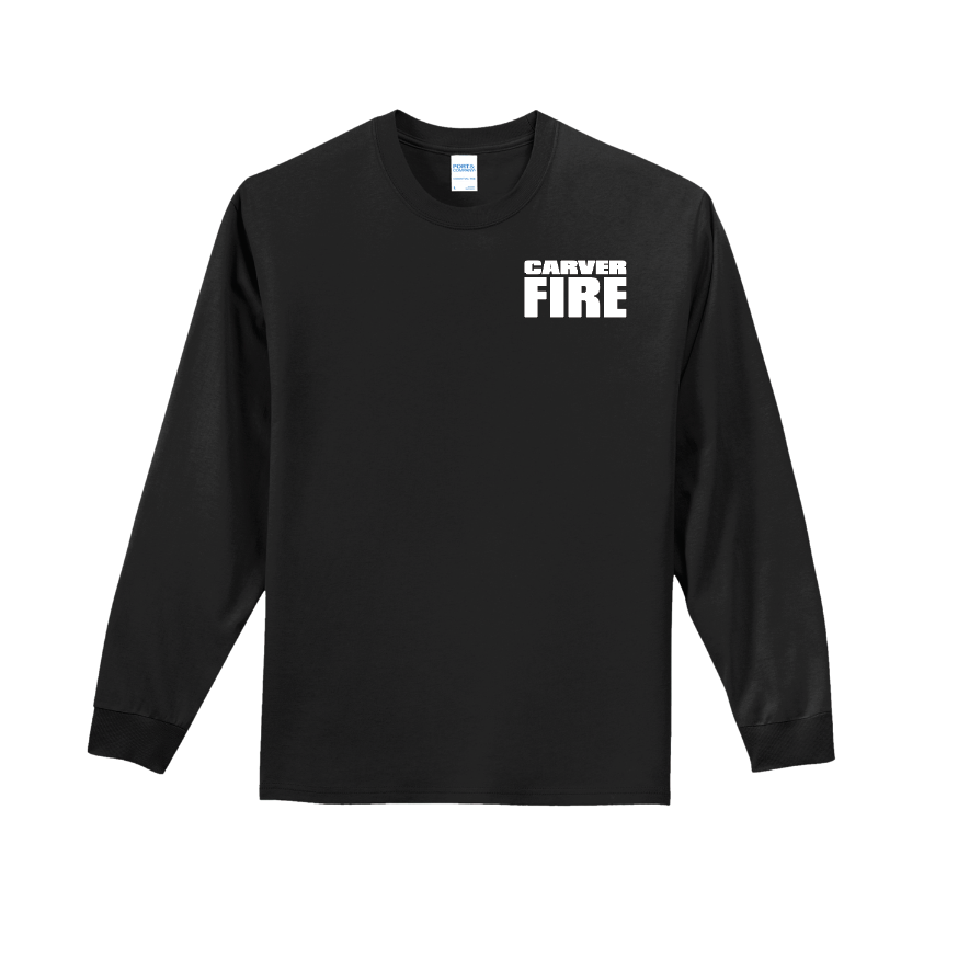 Carver Fire Port & Co® Long Sleeve Essential Tee (MALTESE BACK)
