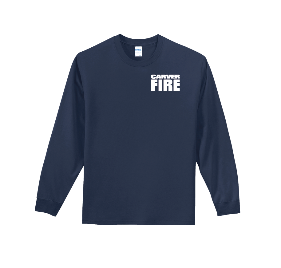 Carver Fire Port & Co® Long Sleeve Essential Tee (MALTESE BACK)