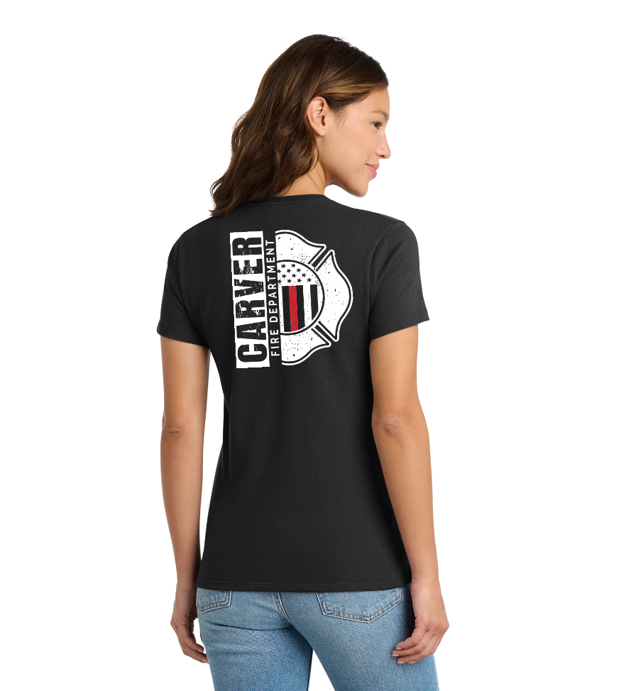 Carver Fire Port & Co® Women's Essential Tee (MALTESE BACK)