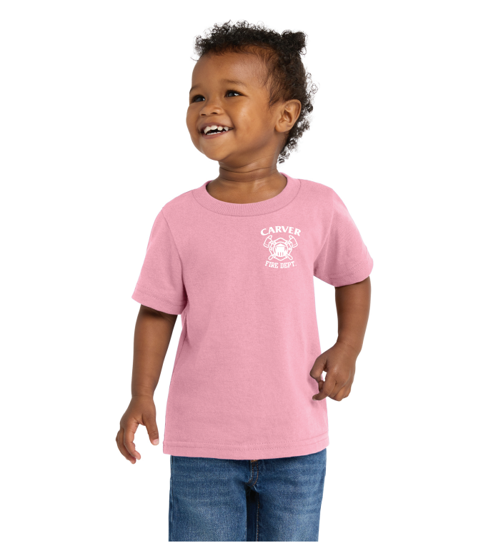 Carver Fire Port & Co® Infant Core Cotton Tee (STACKED TEXT BACK)
