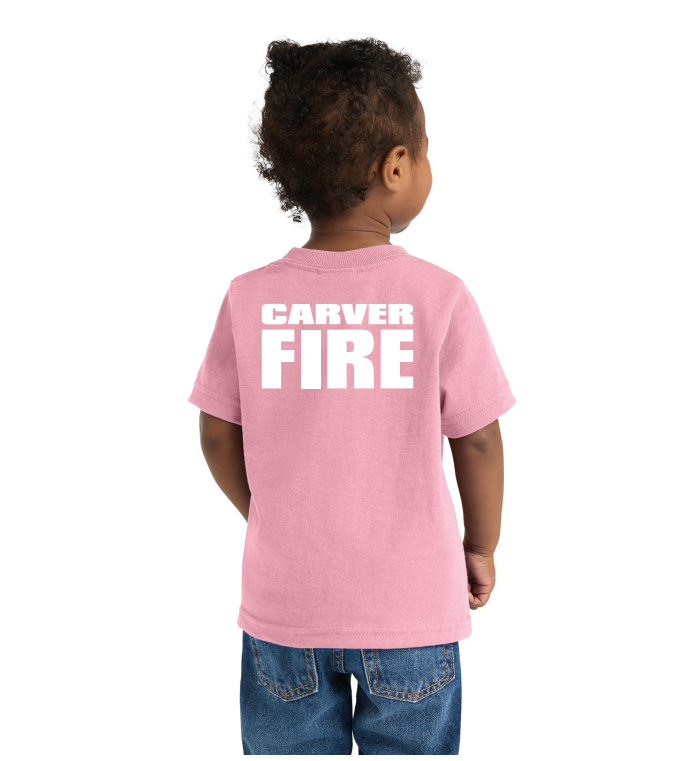 Carver Fire Port & Co® Infant Core Cotton Tee (STACKED TEXT BACK)