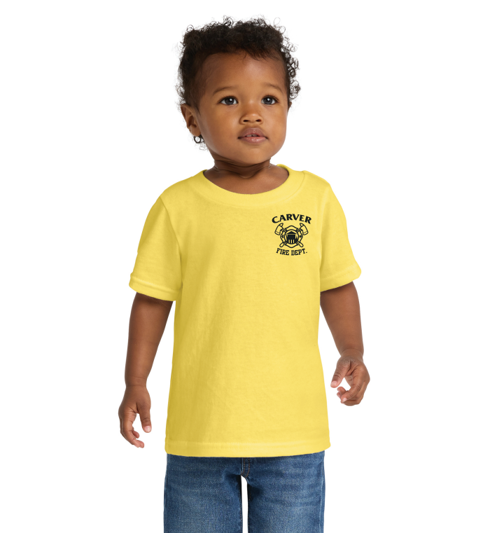 Carver Fire Port & Co® Infant Core Cotton Tee (STACKED TEXT BACK)