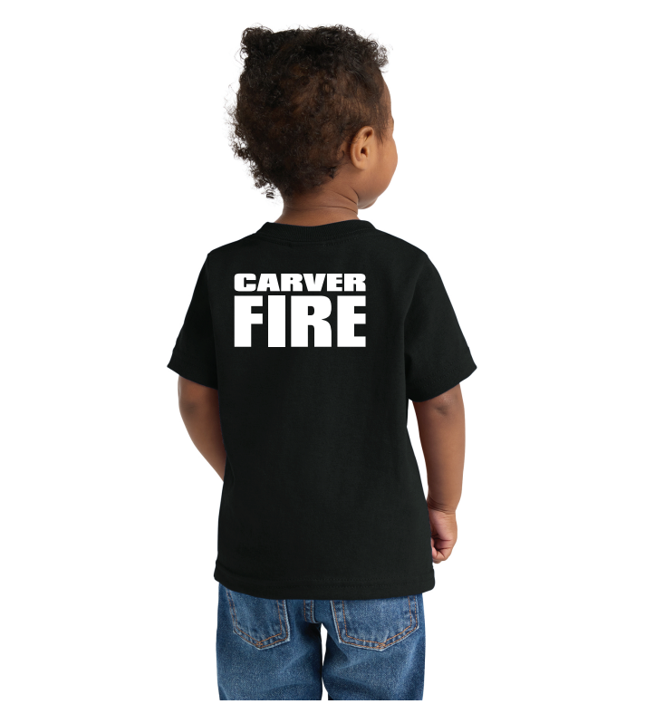 Carver Fire Port & Co® Infant Core Cotton Tee (STACKED TEXT BACK)