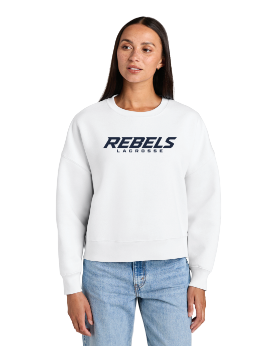 Champlin Park Rebels Stanley/Stella® Women’s Stella Alma Crewneck Sweatshirt - WHITE
