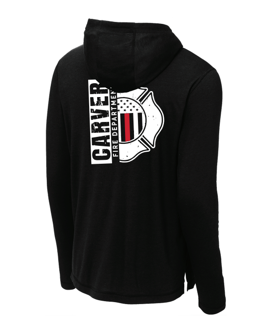 Carver Fire Sport-Tek® PosiCharge® Tri-Blend Wicking Long Sleeve Hoodie (MALTESE BACK)