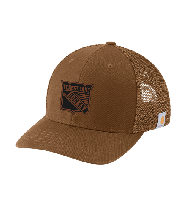 Forest Lake Hockey Carhartt® Flexfit 110® Mesh Back Cap - CARHARTT BROWN
