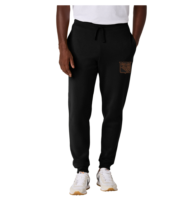 Forest Lake Hockey District® V.I.T.™ Fleece Jogger - BLACK