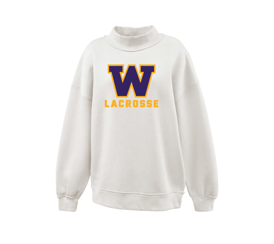 Waconia Lacrosse Mockneck Sweatshirt