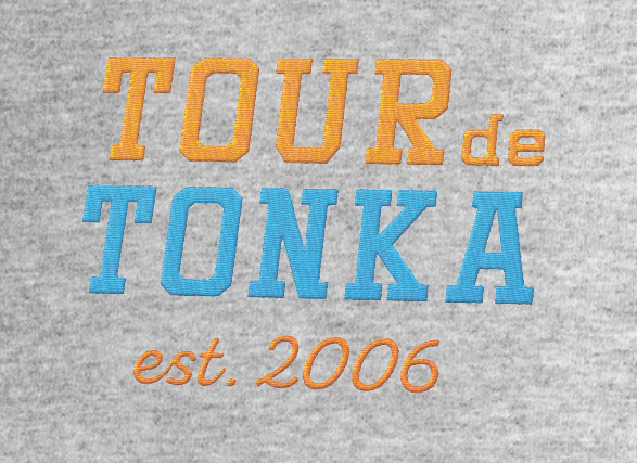 Tour de Tonka Lane Seven™ Premium Full-Zip Hooded Sweatshirt - HEATHER GREY