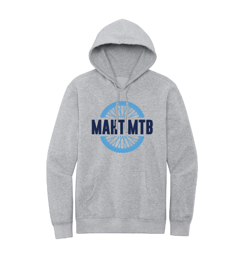 Mahtomedi Bike Team District® V.I.T.™ Fleece Hoodie - ATHLETIC GREY