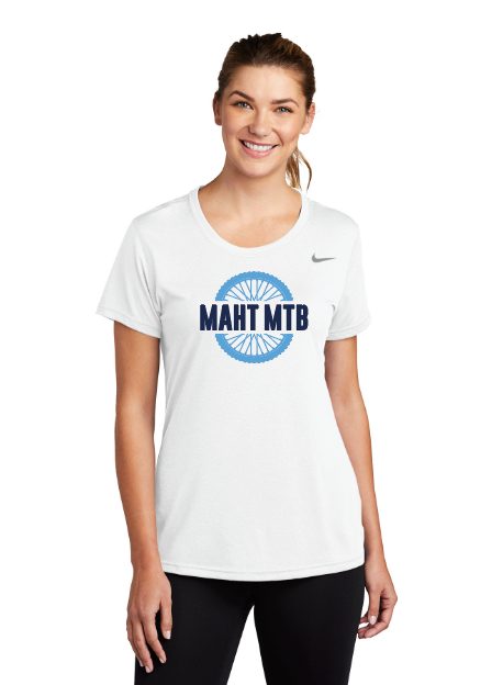 Mahtomedi Bike Team Nike Women's Team rLegend Tee - WHITE